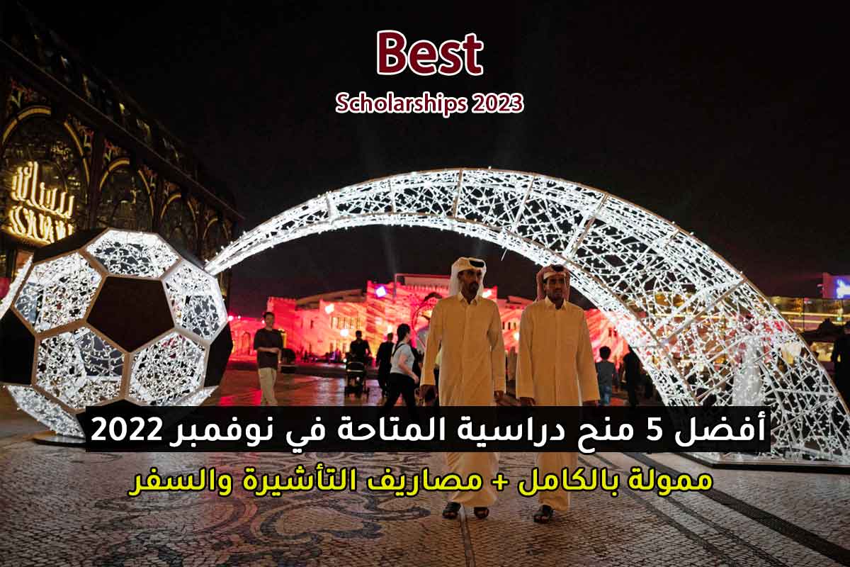 Read more about the article أفضل 5 منح دراسية متاحة في نوفمبر 2022