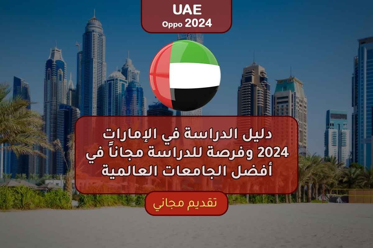 دليل الدراسة في الإمارات 2024 وفرصة للدراسة مجاناً في أفضل الجامعات العالمية